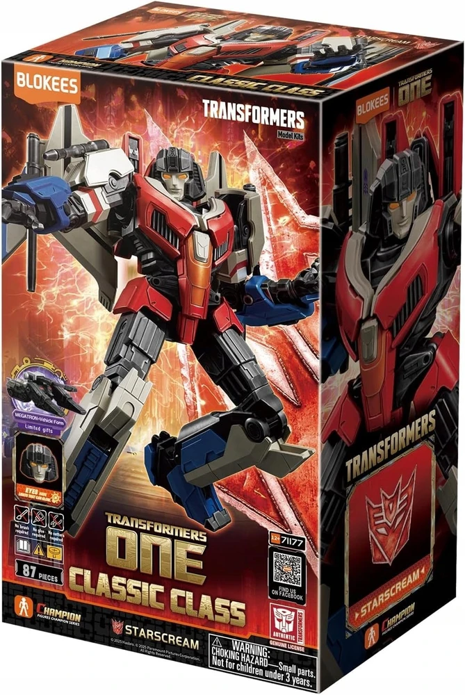 BLOKEES TRANSFORMERS ONE CLASSIC CLASS 16 - STARSCREAM
