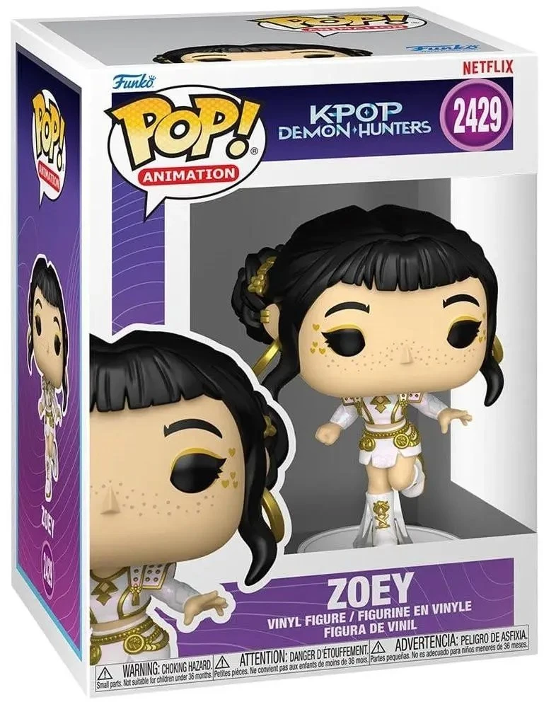 FUNKO POP! Vinilinė figūrėlė: KPop Demon Hunters - Zoey, ~9 cm