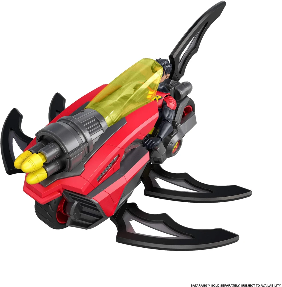 Figūrėlė Batman DC Universe Robin 15 cm ir maža transporto priemonė (380-2651)