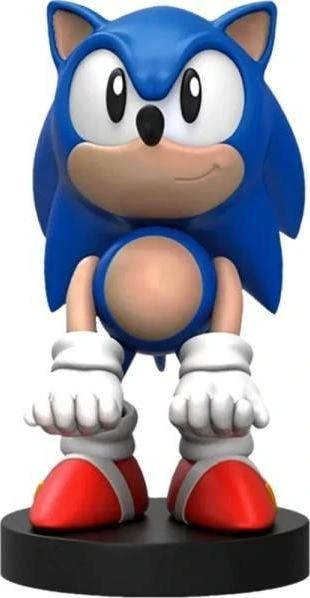 Exquisite Gaming Cable Guys: Sonic The Hedgehog - Sonic, Telefono arba Valdiklio laikiklis. Komplekte USB kabelis