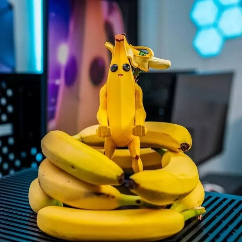 Cable Guys Išskirtinis žaidimų „Fortnite Peely Cable Guy“ stovas