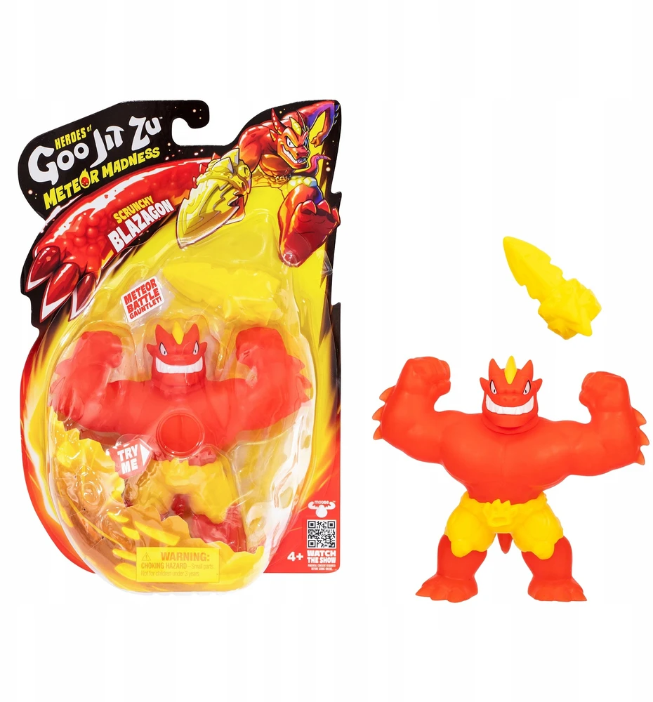 Character Options Goo Jit Zu - Meteorų beprotybė Blazagonas (43014)