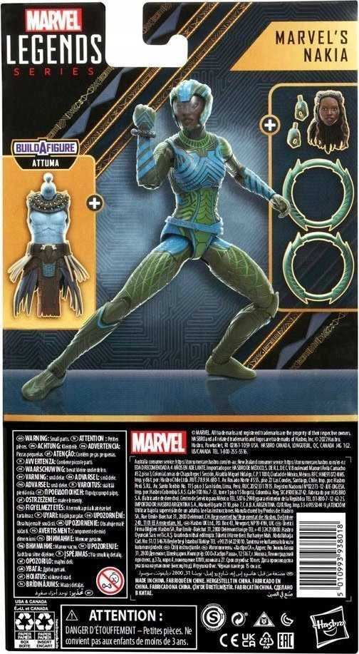 „Figūrėlė Dahua Technology Hasbro Marvel Studios“: „Juodas Panther Marvel's Nakia“, žaislų figūrėlė, filmai ir TV serialai