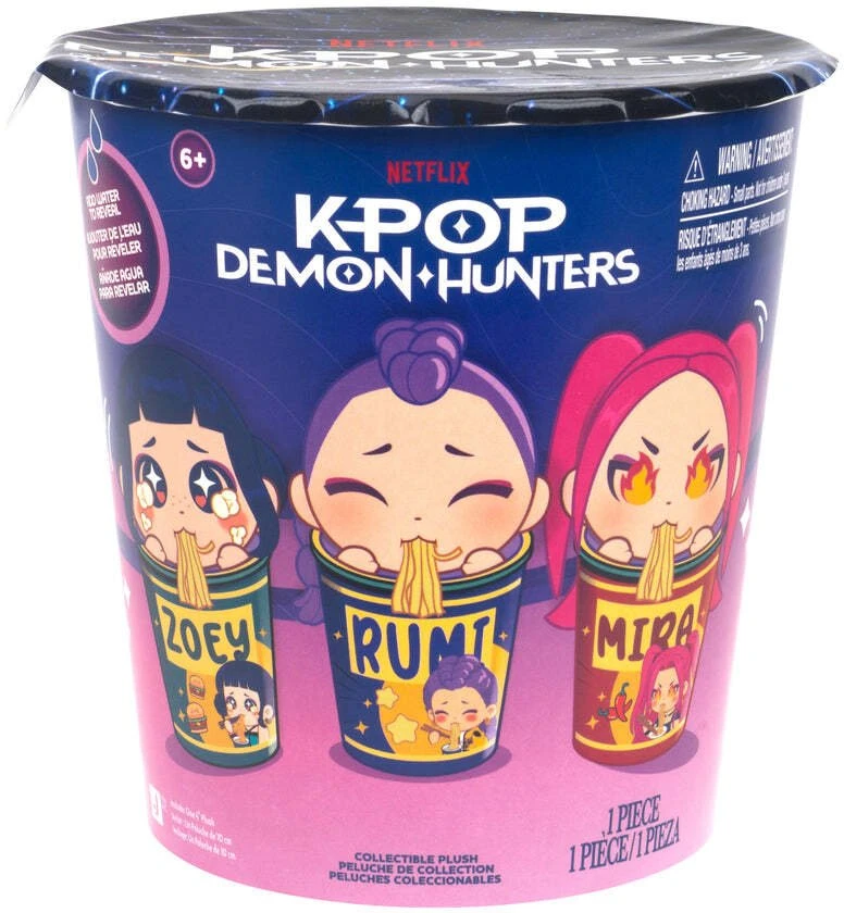 KPOP DEMON HUNTERS BLIND MINI RAMYEON PUODELIS ASS – įvairūs