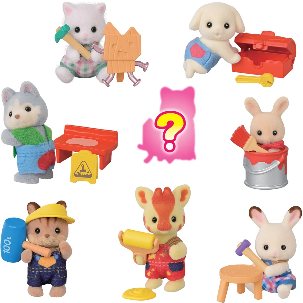 SYLVANIAN FAMILIES DIY STAIGMENŲ KREPŠELIS
