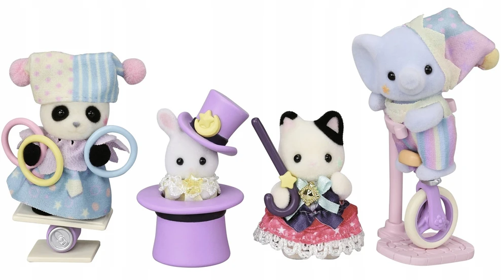 Epoch Figūrėlės Sylvanian Families cirko triukai