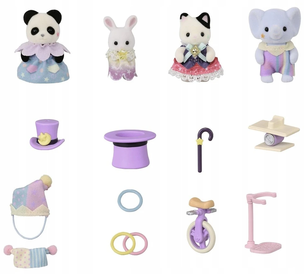 Epoch Figūrėlės Sylvanian Families cirko triukai