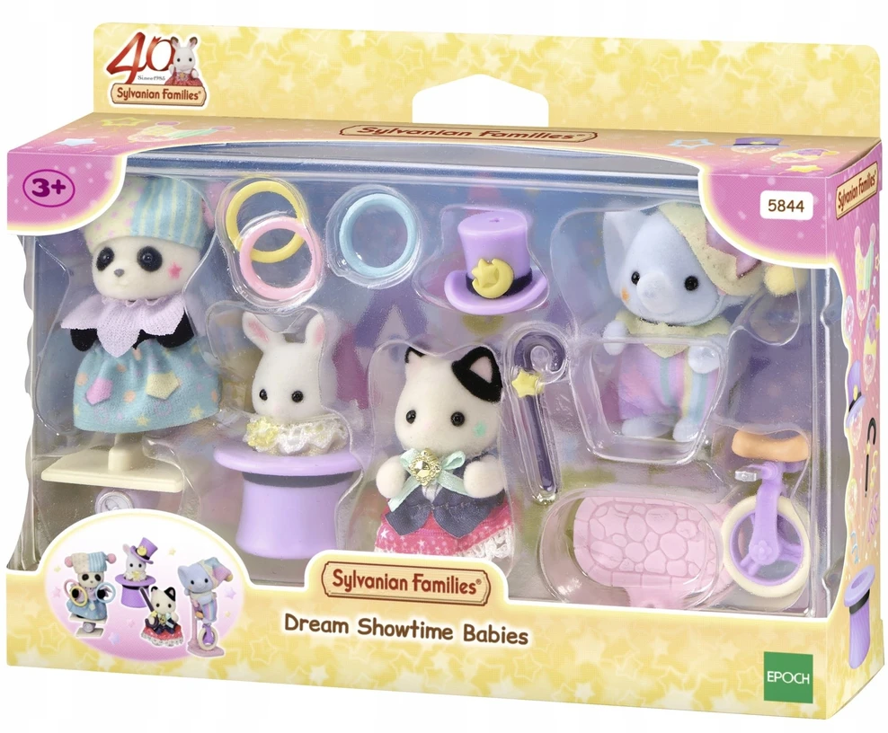 Epoch Figūrėlės Sylvanian Families cirko triukai