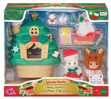 Epoch Figūrėlių rinkinys Sylvanian Families Kalėdų senelio žaislų fabrikas