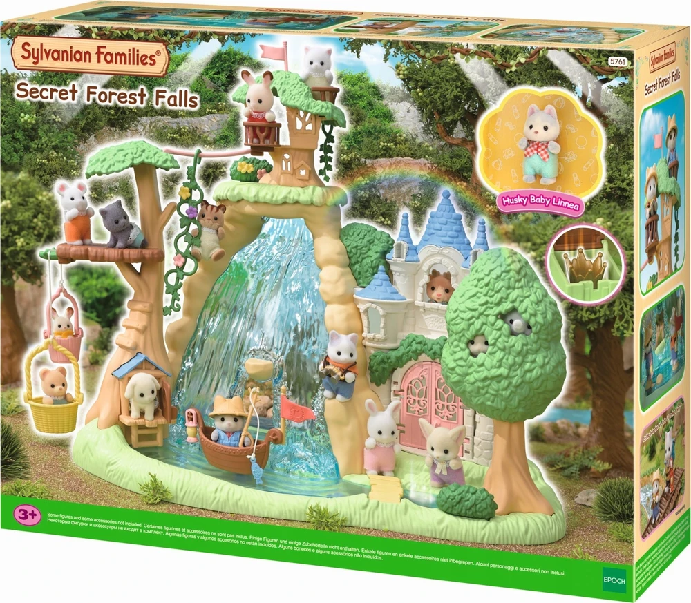 SYLVANIAN FAMILIES Rinkinys „Slaptas miško krioklys“
