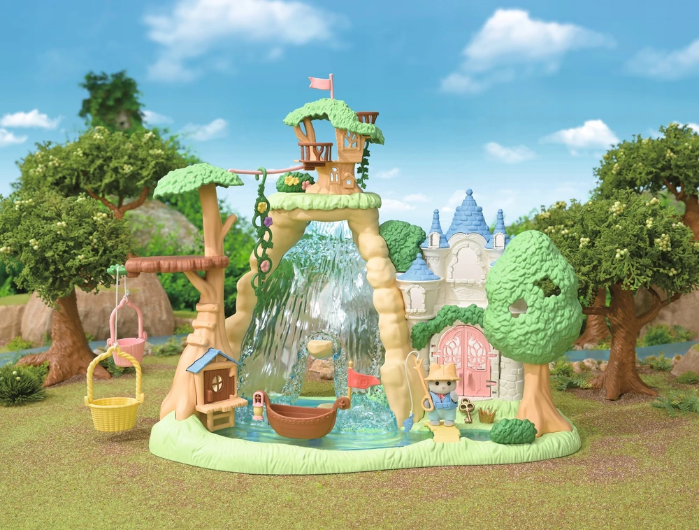 SYLVANIAN FAMILIES Rinkinys „Slaptas miško krioklys“