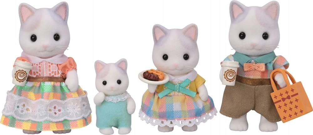 SYLVANIAN FAMILIES Latė kačiukų šeimynėlė
