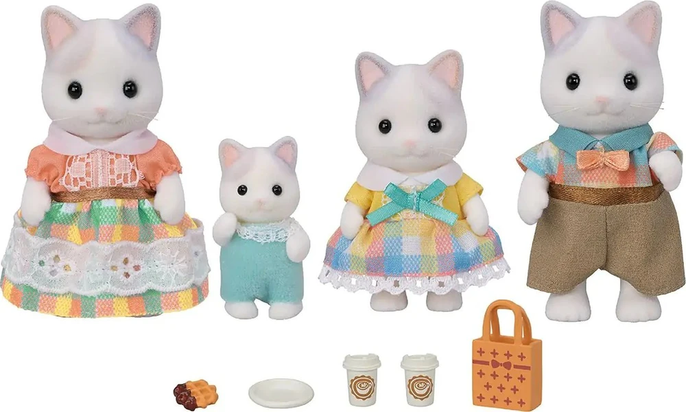 SYLVANIAN FAMILIES Latė kačiukų šeimynėlė