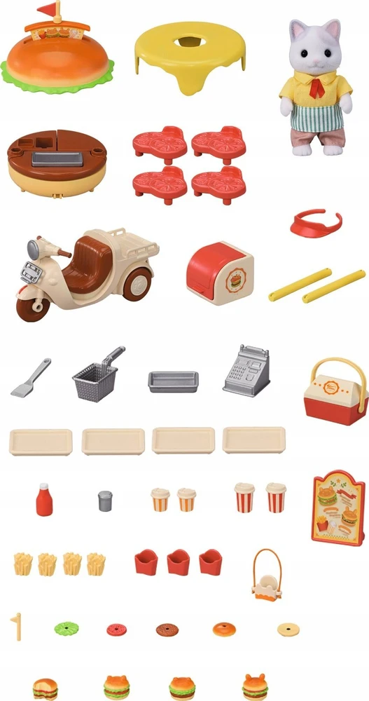 Sylvanian Families – Hamburgerio kioskas (5757)