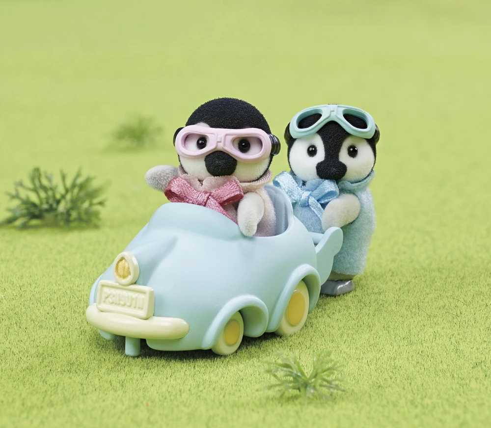 „Sylvanian Families“ – pingvinų mažyliai važinėja ir žaidžia (5695)