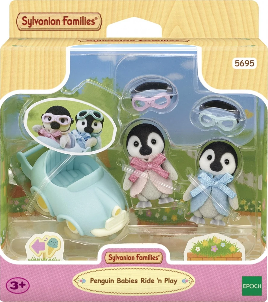„Sylvanian Families“ – pingvinų mažyliai važinėja ir žaidžia (5695)
