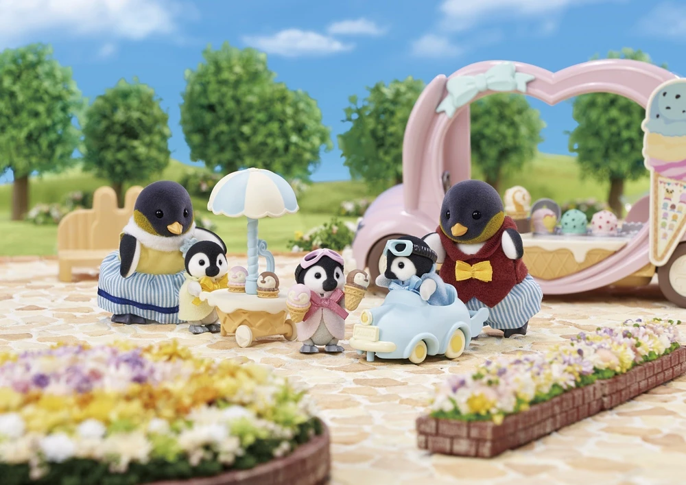 „Sylvanian Families“ – pingvinų mažyliai važinėja ir žaidžia (5695)