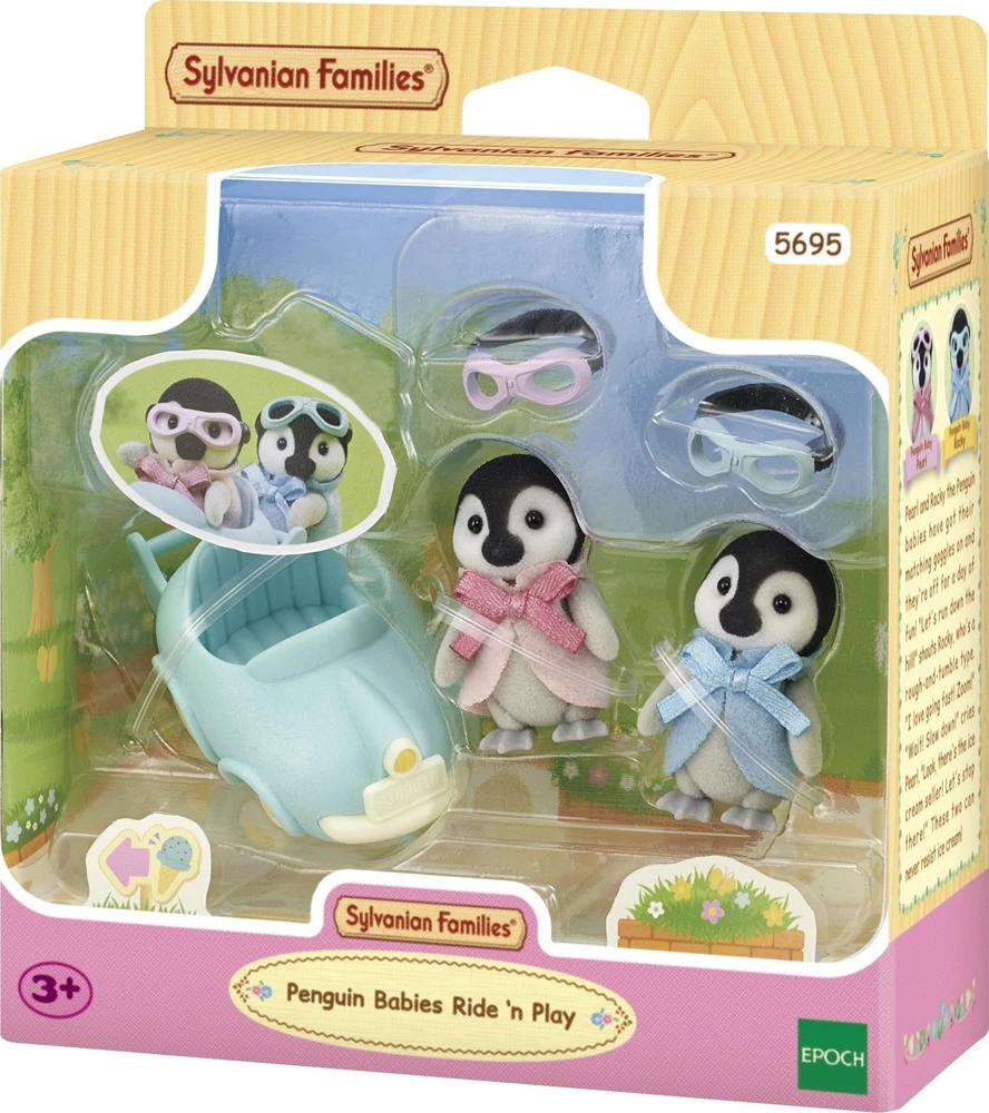 „Sylvanian Families“ – pingvinų mažyliai važinėja ir žaidžia (5695)