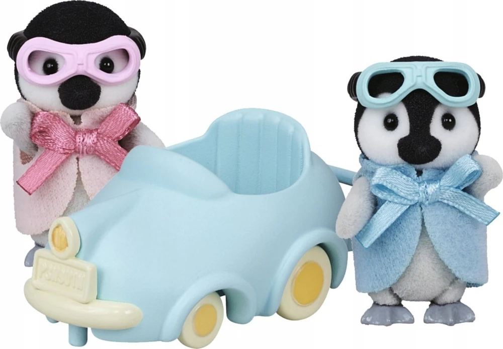 „Sylvanian Families“ – pingvinų mažyliai važinėja ir žaidžia (5695)