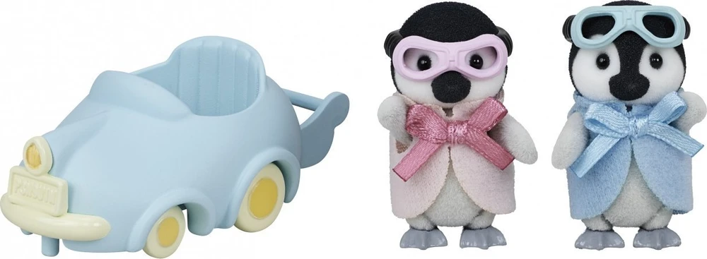 „Sylvanian Families“ – pingvinų mažyliai važinėja ir žaidžia (5695)