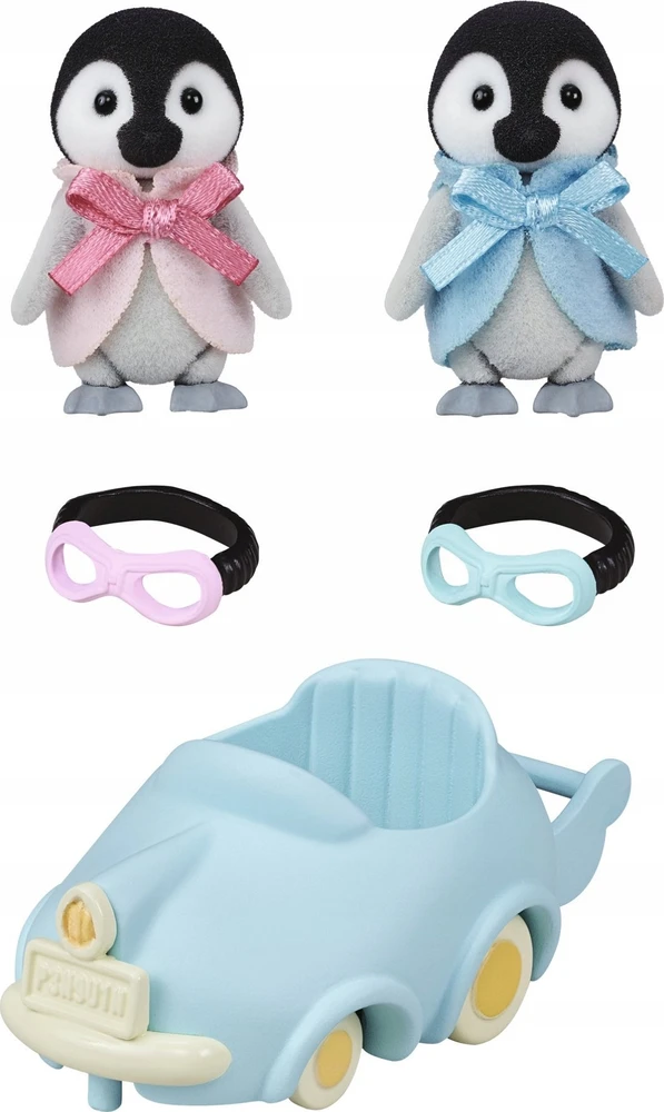 „Sylvanian Families“ – pingvinų mažyliai važinėja ir žaidžia (5695)