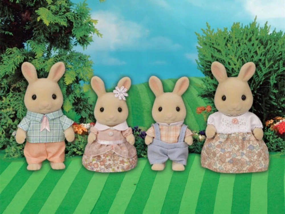 SYLVANIAN FAMILIES Pieniškų triušiukų šeimynėlė