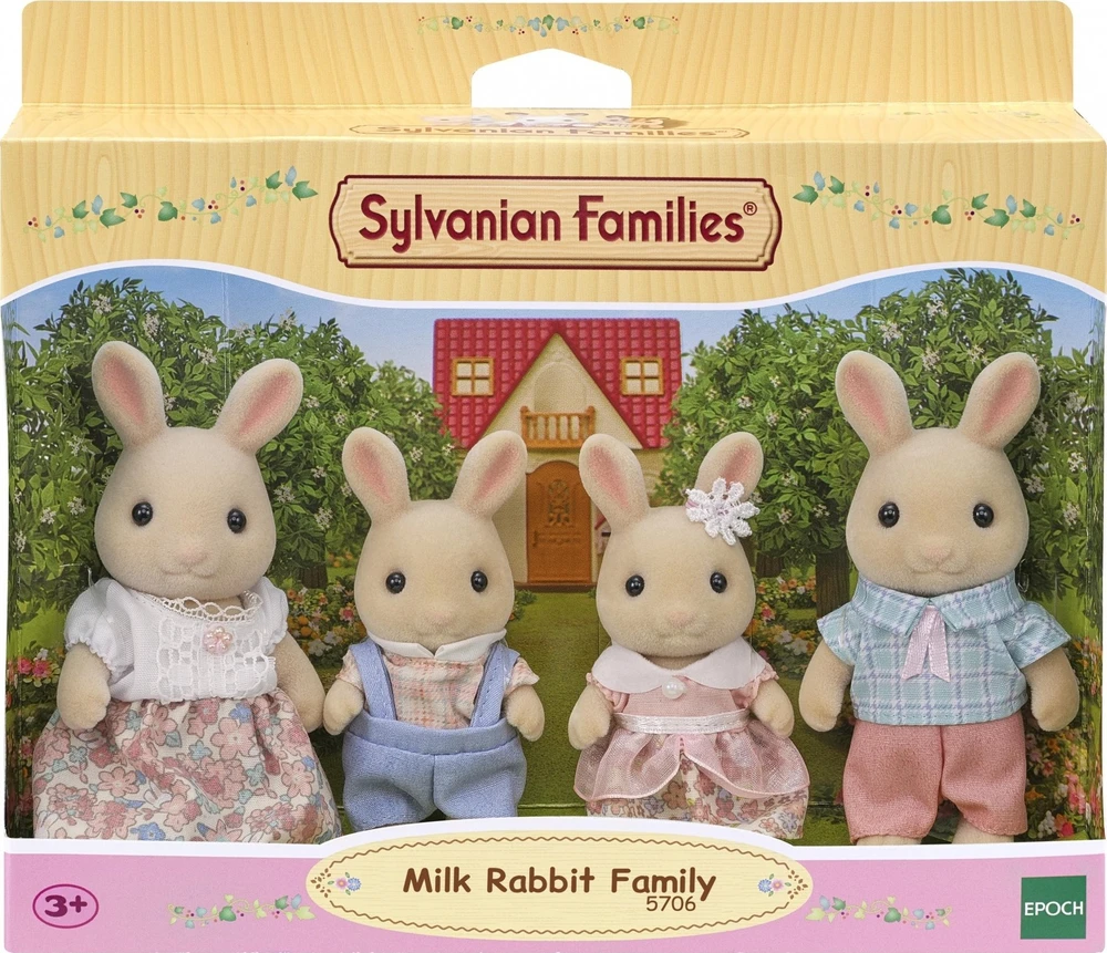 SYLVANIAN FAMILIES Pieniškų triušiukų šeimynėlė
