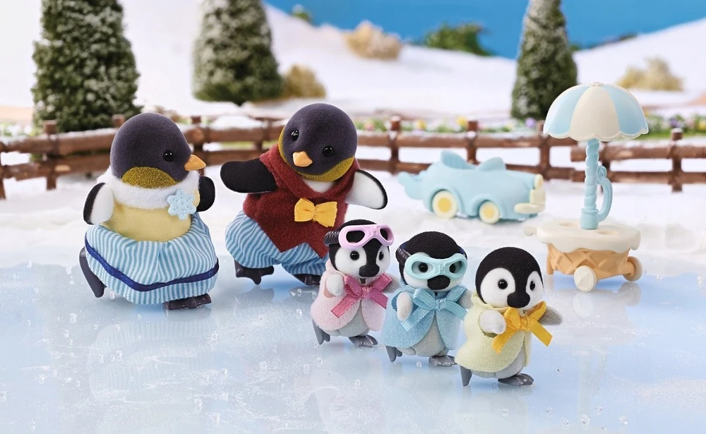 Sylvanian Families Silvanijos šeimos – pingvinų šeima (5694)