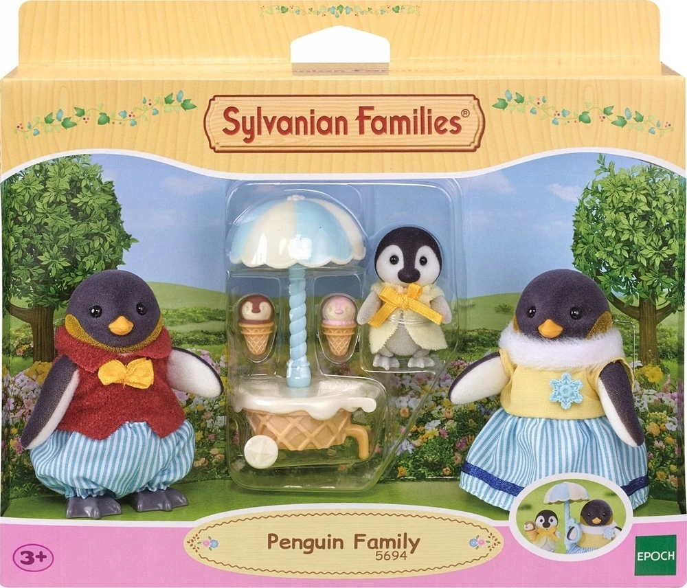 Sylvanian Families Silvanijos šeimos – pingvinų šeima (5694)