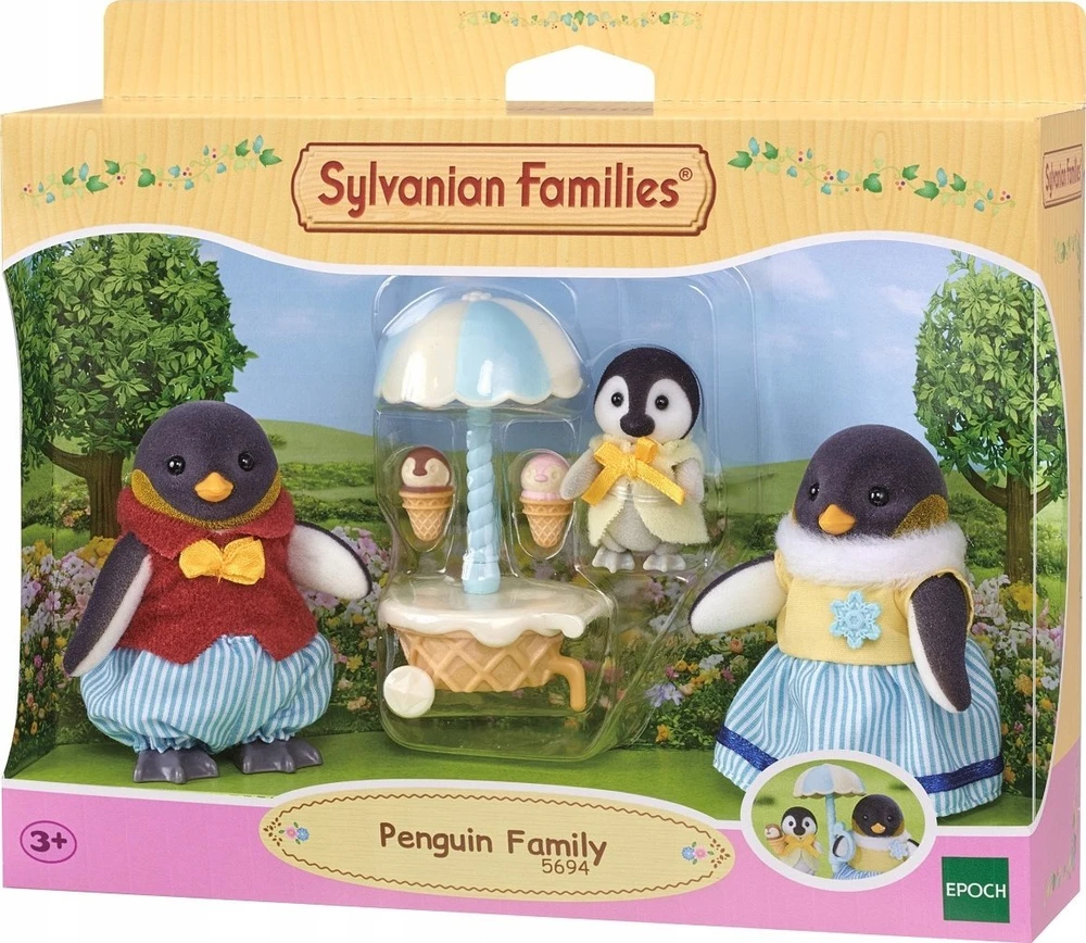 Sylvanian Families Silvanijos šeimos – pingvinų šeima (5694)