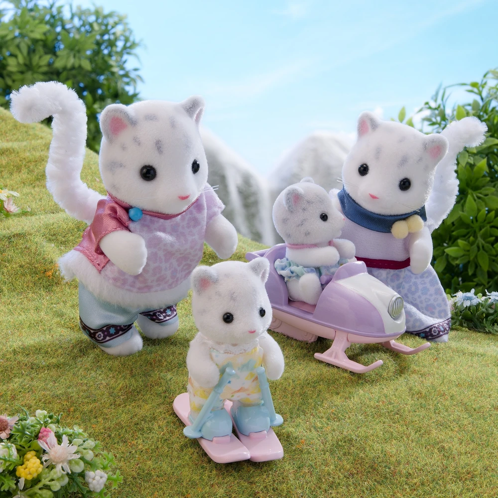 Epoch Figūrėlės sniego leopardų šeima Sylvanian Families