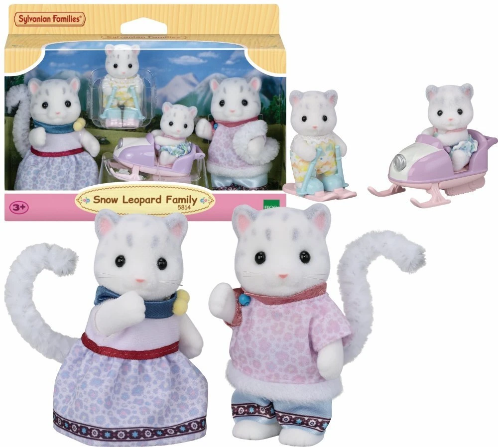 Epoch Figūrėlės sniego leopardų šeima Sylvanian Families