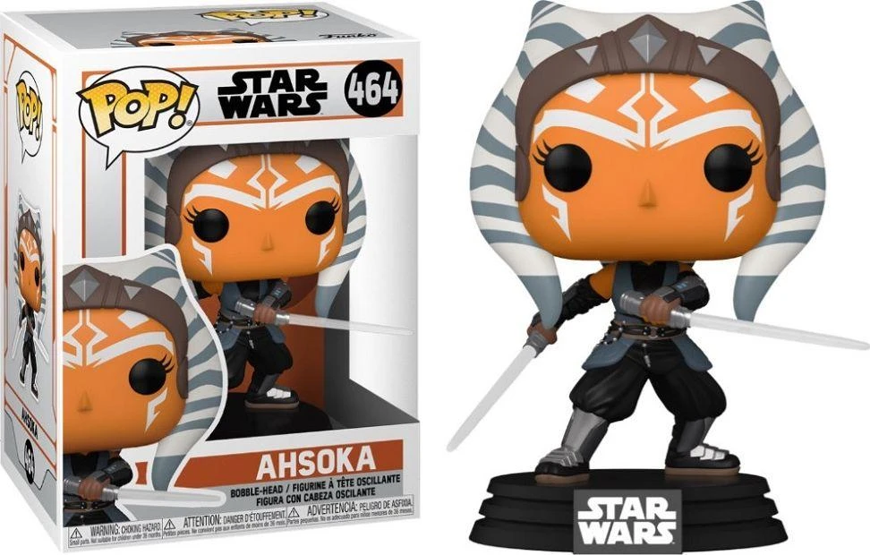 FUNKO POP! Vinilinė figūrėlė STAR WARS: AHSOKA su kardais, 12 cm