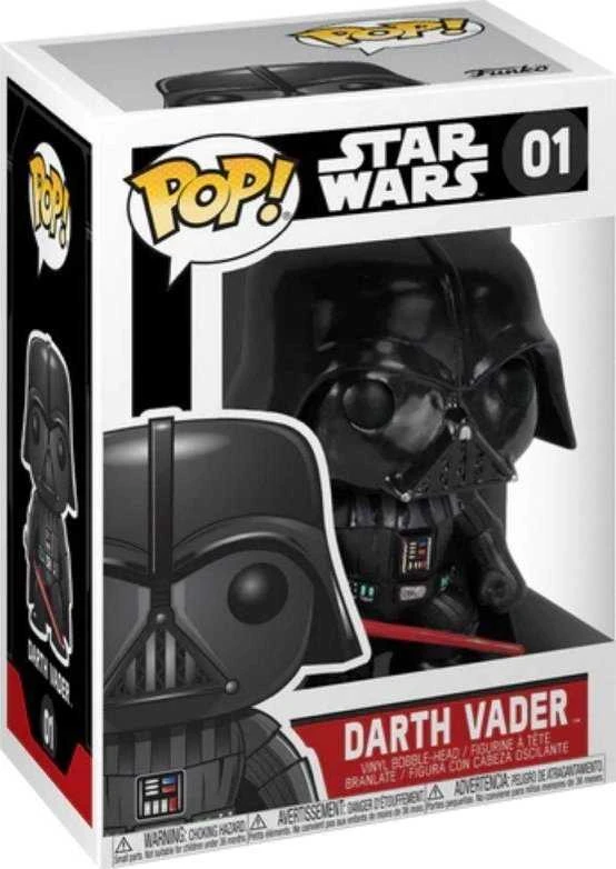 FUNKO POP! Vinilinė figūrėlė STAR WARS – A NEW HOPE: Dartas Veideris, 11,3 cm