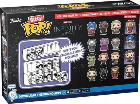 Figūrėlės Funko POP Marvel 4 vnt. rinkinys