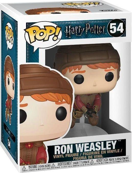 FUNKO POP! Vinilinė figūrėlė: Haris Poteris – Ron Weasley, 9 cm aprašymas - Prekės nuotrauka