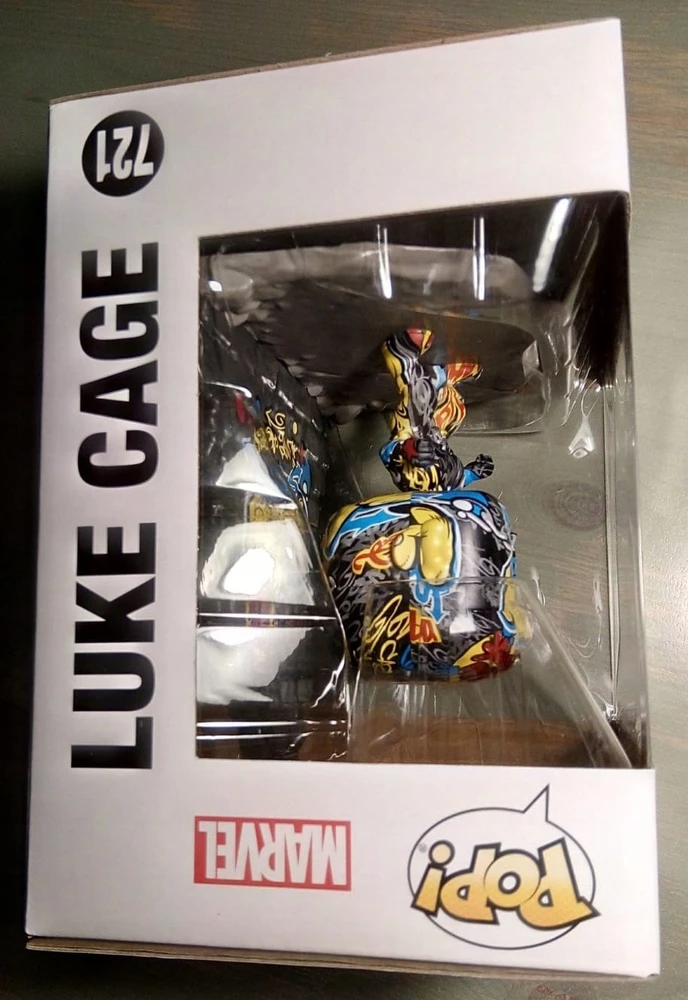 FUNKO POP! Vinilinė figūrėlė: Marvel – Luke Cage Graffiti, 9 cm