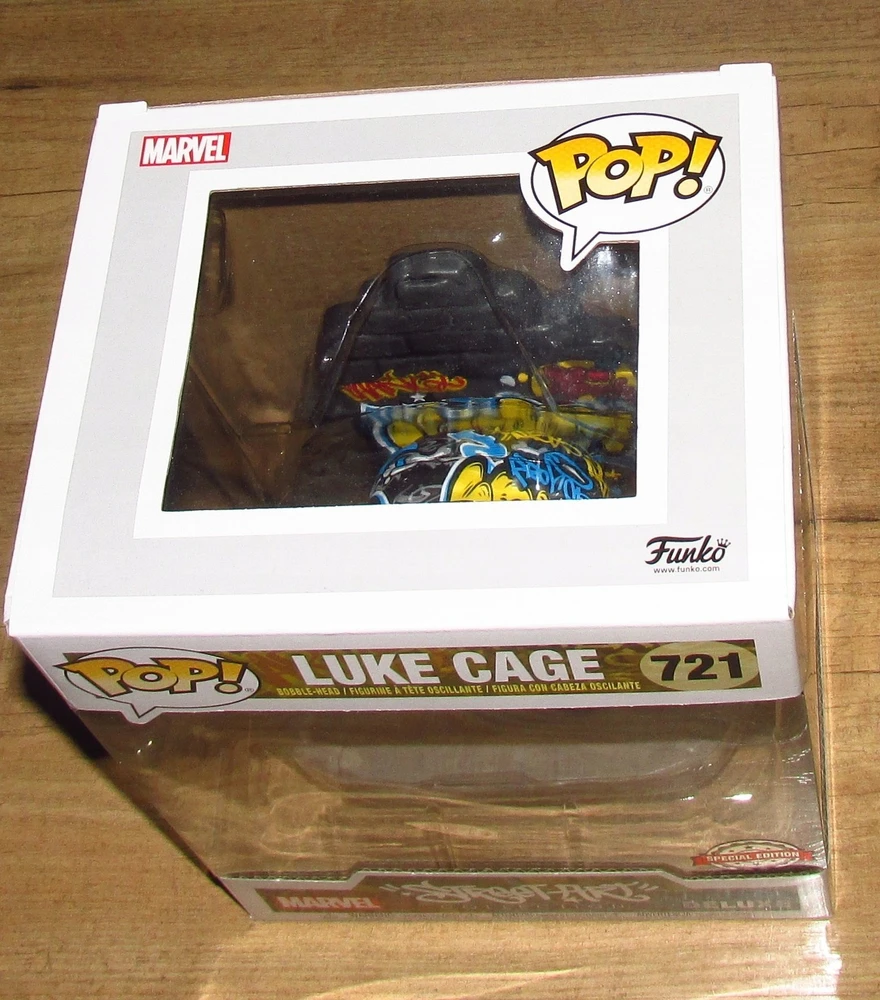 FUNKO POP! Vinilinė figūrėlė: Marvel – Luke Cage Graffiti, 9 cm