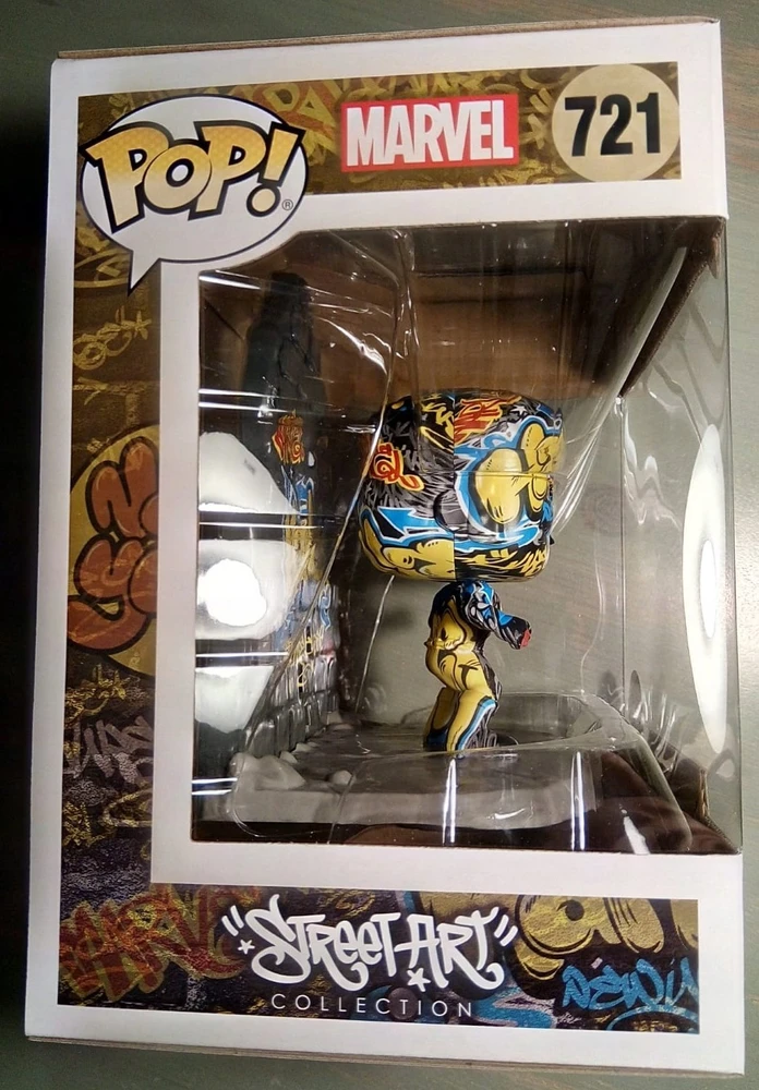 FUNKO POP! Vinilinė figūrėlė: Marvel – Luke Cage Graffiti, 9 cm