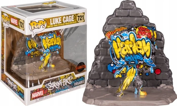 FUNKO POP! Vinilinė figūrėlė: Marvel – Luke Cage Graffiti, 9 cm