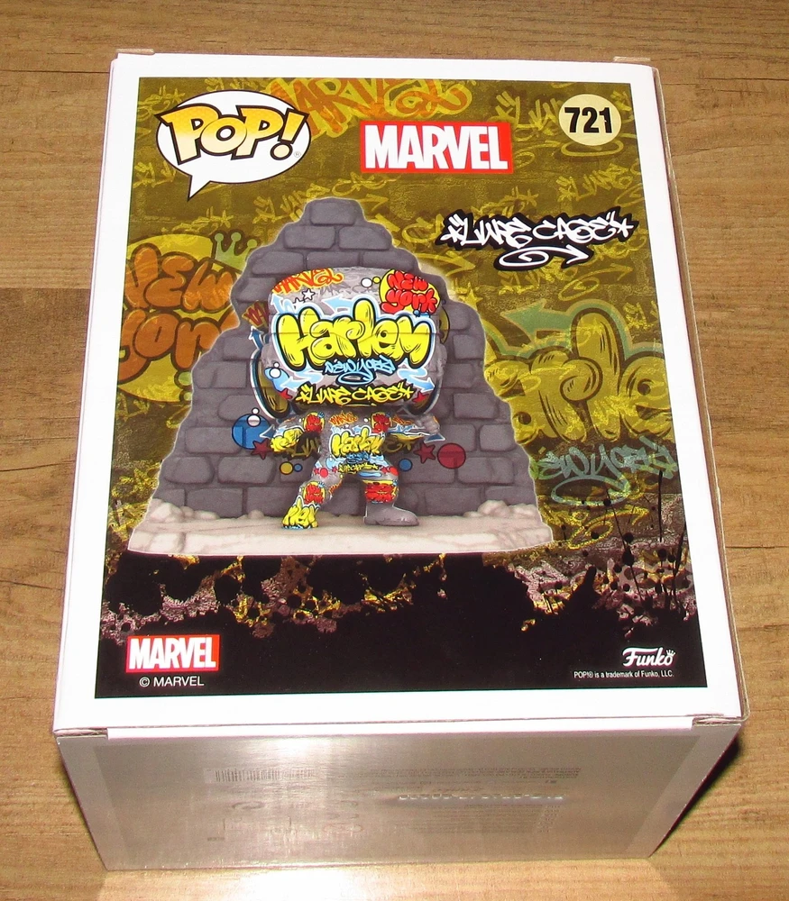 FUNKO POP! Vinilinė figūrėlė: Marvel – Luke Cage Graffiti, 9 cm