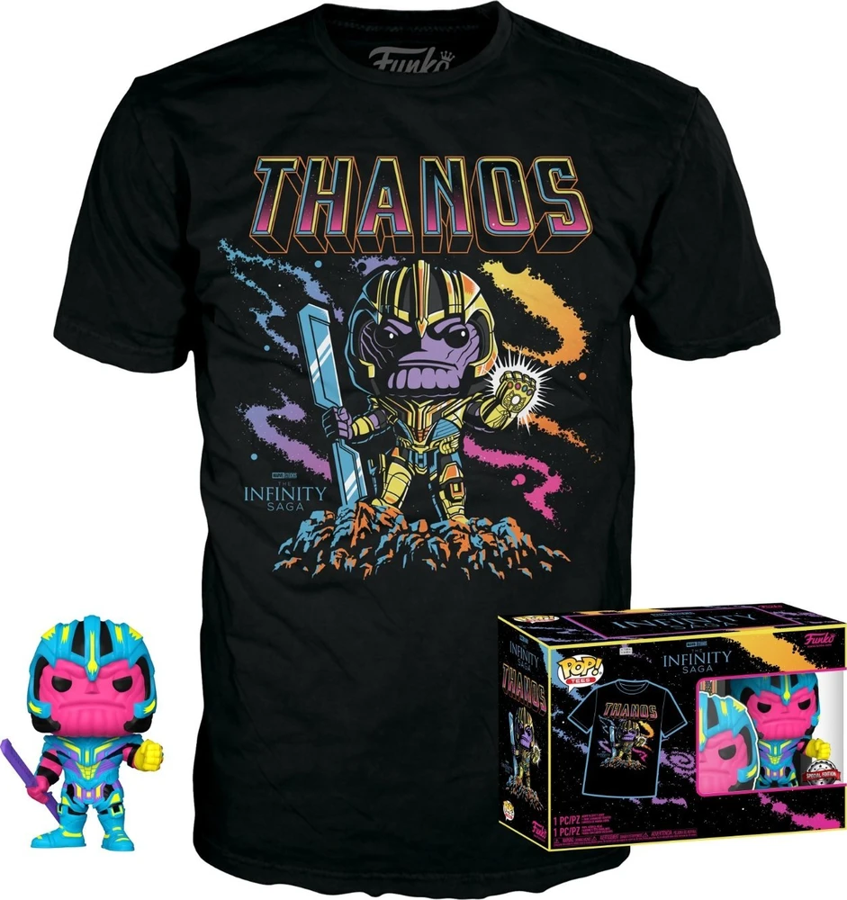 Figūrėlė Funko! POP AND TEE Marvel Thanos (BKLT) L