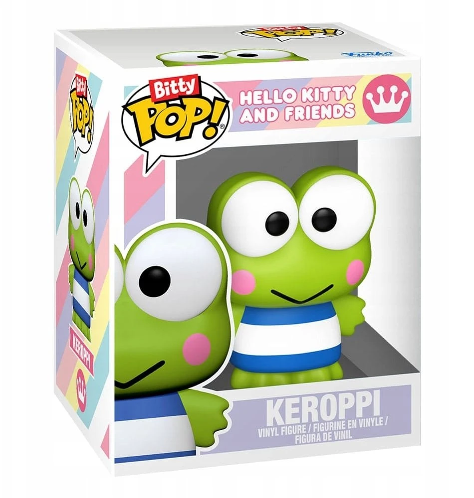 FUNKO Bitty POP! Figūrėlių rinkinys: Sanrio: Hello Kitty - Keroppi, ~3 cm (4 vnt.)