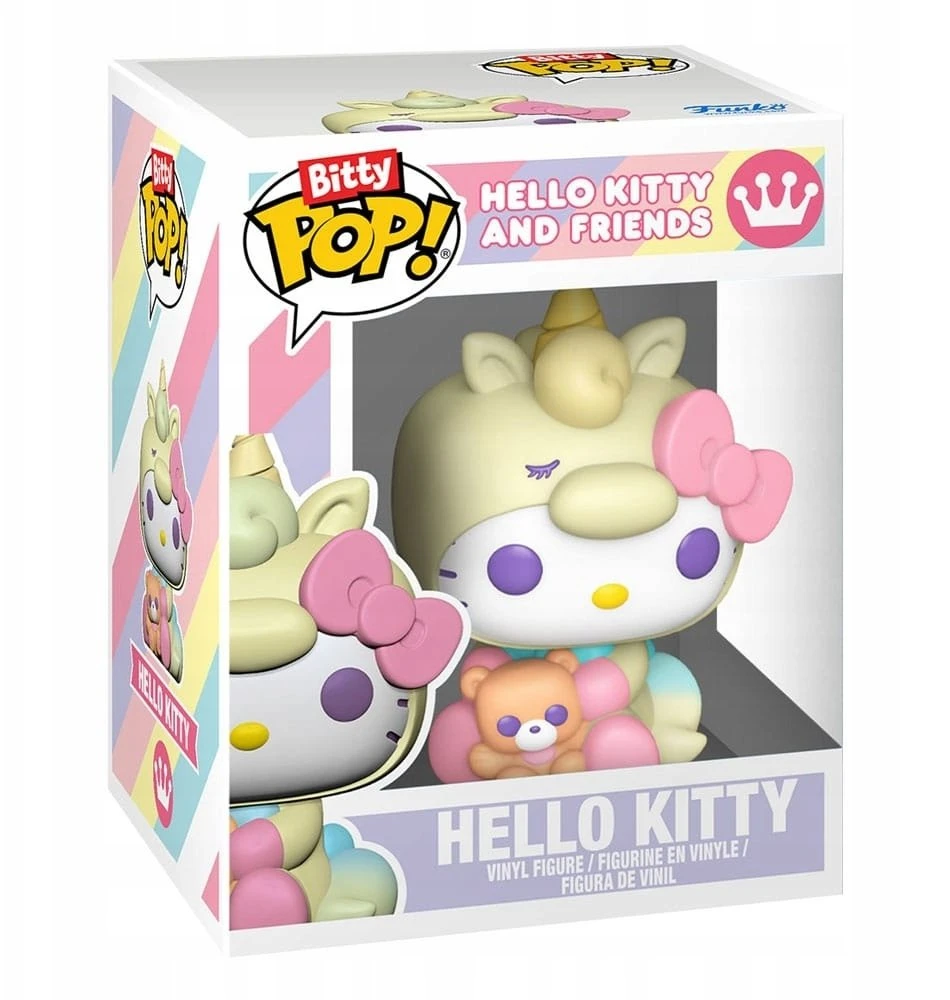 FUNKO Bitty POP! Figūrėlių rinkinys: Sanrio: Hello Kitty - Keroppi, ~3 cm (4 vnt.)