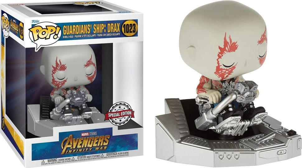 FUNKO POP! Vinilinė figūrėlė: Avengers Infinity War - Guardian's Ship: Drax