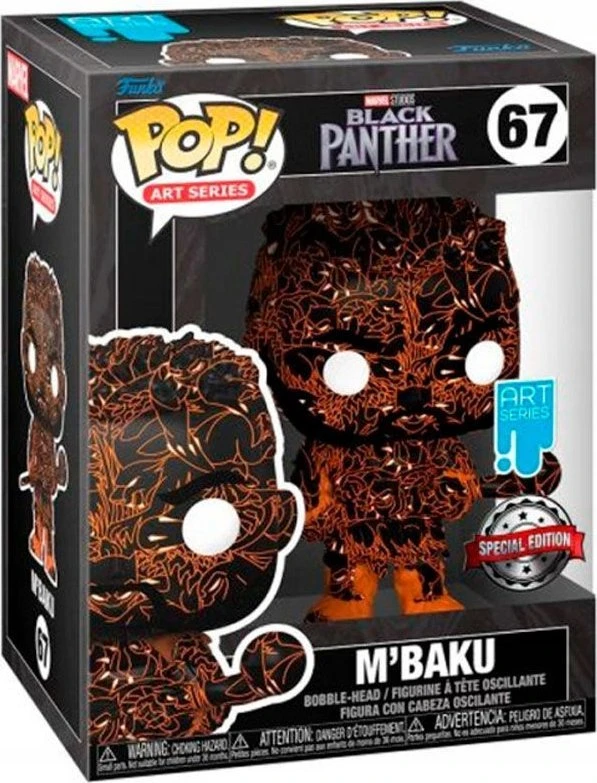 FUNKO POP! Vinilinė figūrėlė: Juodas Panther - M'Baku