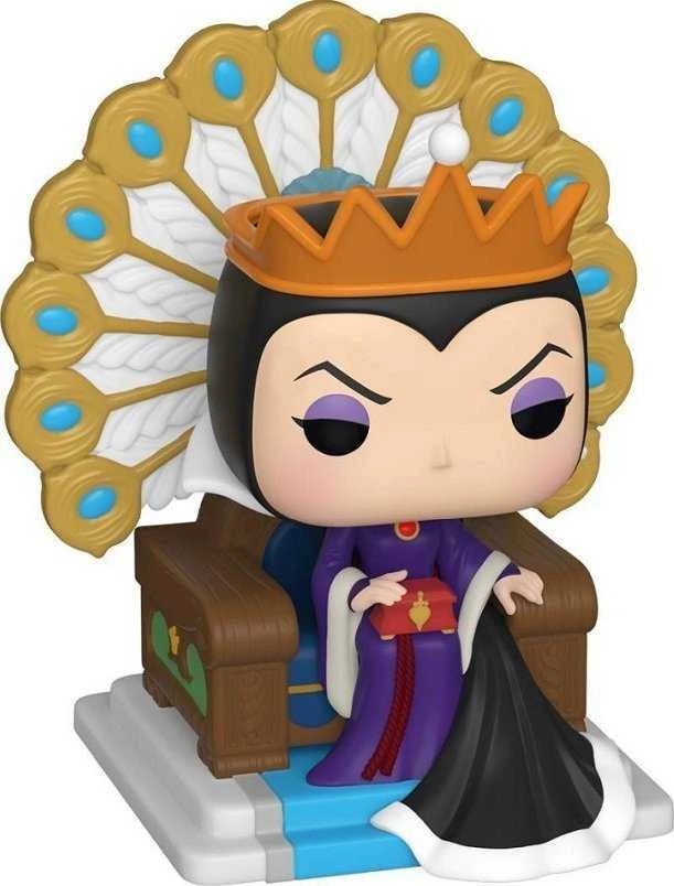 FUNKO POP! Vinilinė figūrėlė: Disney Villains - Piktoji karalienė soste, 9.5 cm