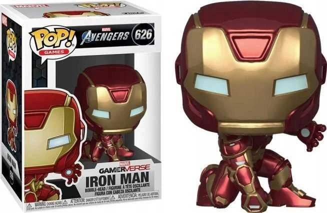 FUNKO POP! Vinilinė figūrėlė MARVEL: Geležinis žmogus (Stark Tech kostiumas), 9,5 cm