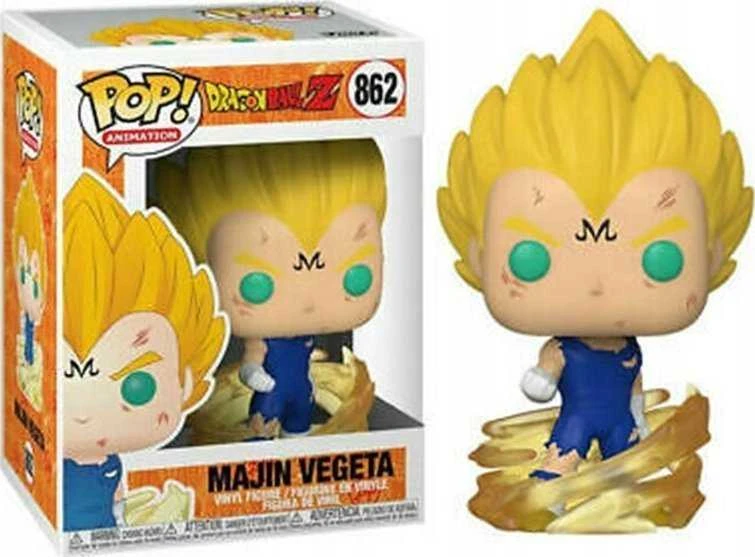 FUNKO POP! Vinilinė figūrėlė Dragon Ball Z - Majin Vegeta, 13 cm