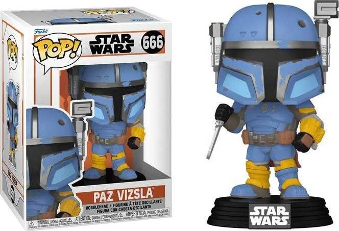 Figūrėlė Funko Pop figurka funko pop! mandalorų 666 taikos vižlų žvaigždžių karai